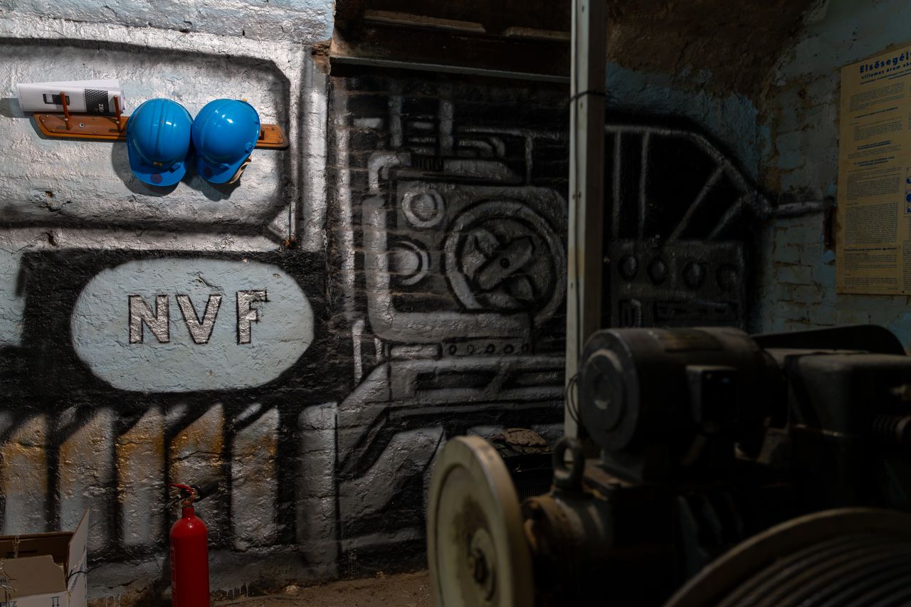 Chernobyl escape room – the machine room